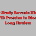 New Study Reveals Hidden COVID Proteins in Blood of Long Haulers