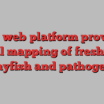 New web platform provides global mapping of freshwater crayfish and pathogens