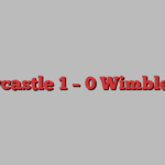 Newcastle 1 – 0 Wimbledon