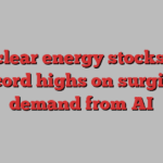 Nuclear energy stocks hit record highs on surging demand from AI