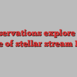 Observations explore the nature of stellar stream Icarus