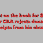 Priest on the hook for $5.7K after CRA rejects donation receipts from his church