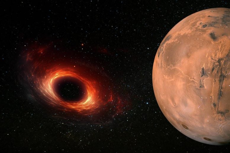 Mars Black Hole