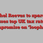 Rachel Reeves to spare PE bosses top UK tax rate in compromise on ‘loophole’