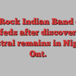 Red Rock Indian Band calls out feds after discovery of ancestral remains in Nipigon, Ont.