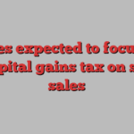 Reeves expected to focus rise in capital gains tax on share sales