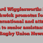 Richard Wigglesworth: Steve Borthwick promotes former international and attack coach to senior assistant role | Rugby Union News