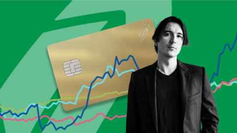 Vlad Tenev, Robinhood, Robinhood’s new credit card and chart