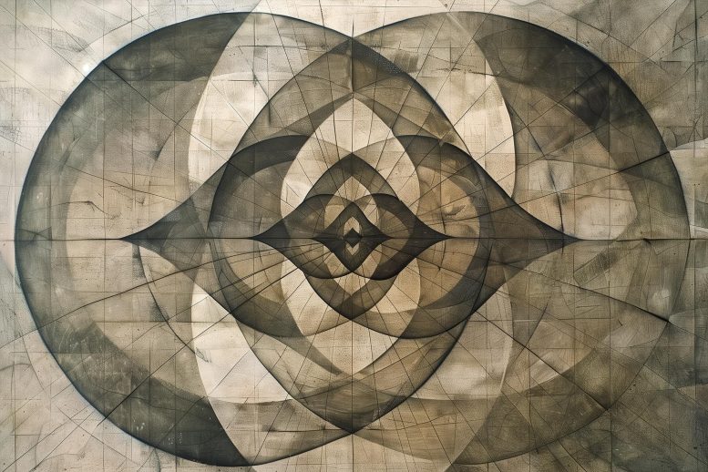 Mathematical Symmetries Art Concept