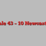 Sale 43 – 10 Newcastle