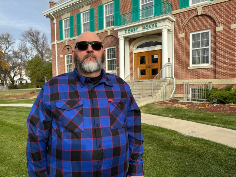 Man in sunglasses.