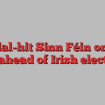 Scandal-hit Sinn Féin on back foot ahead of Irish elections