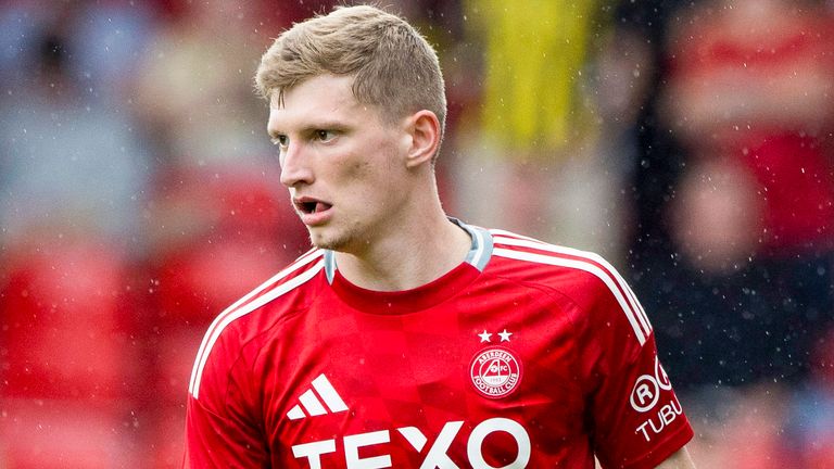 Aberdeen's Jack McKenzie has been called up to the Scotland squad for the first time