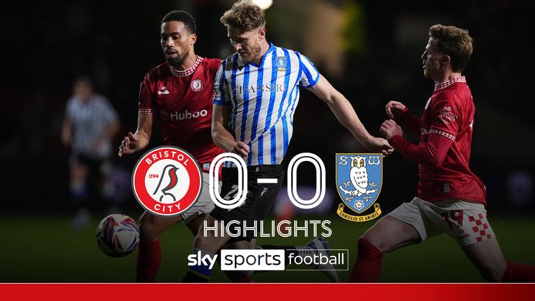 HIGHLIGHTS OF THE CHAMP MATCH BETWEEN BRISTOL CITY AND SHEFF WEDS THUMB