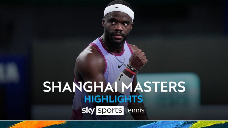 Highlights of Frances Tiafoe against Yi Zhou at the Shanghai Masters.