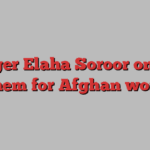 Singer Elaha Soroor on her anthem for Afghan women