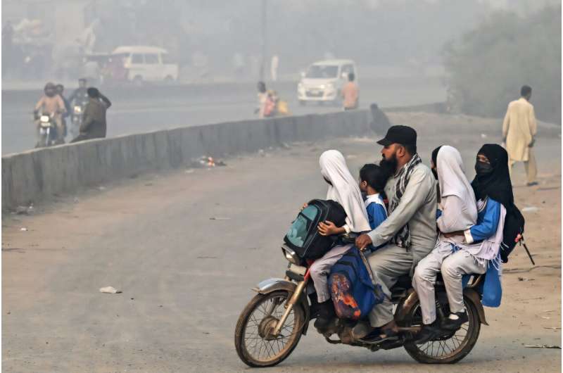 Schoolchildren in Lahore have been banned from outdoor exercise until January because of hazardous smog levels, officials said