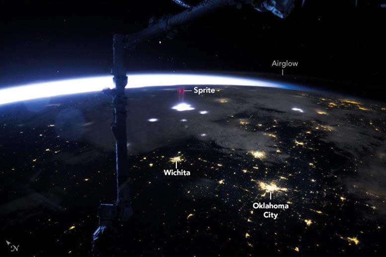 Sprite From International Space Station June 2024 Annotated