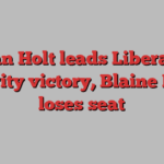 Susan Holt leads Liberals to majority victory, Blaine Higgs loses seat