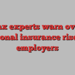 Tax experts warn over national insurance rise for employers