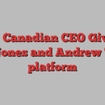 The Canadian CEO Giving Alex Jones and Andrew Tate a platform