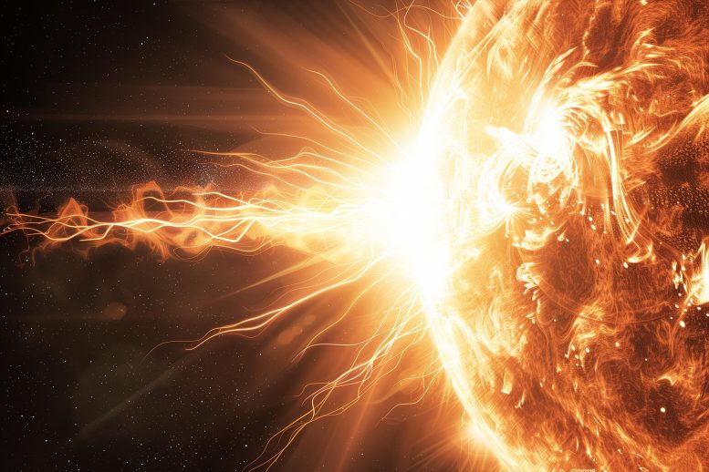 Sun Solar Flare Art Illustration