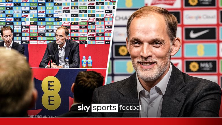 Watch back the best lines from Thomas Tuchel&#39;s first press interview as England manager.