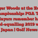 Tiger Woods at the Zozo Championship: PGA Tour players remember his record-equalling 2019 win in Japan | Golf News