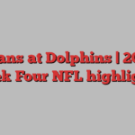 Titans at Dolphins | 2024 Week Four NFL highlights