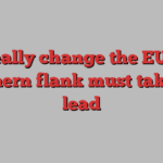 To really change the EU, the northern flank must take the lead