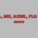 UAL, MS, ASML, PLD and more