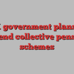 UK government plans to extend collective pension schemes