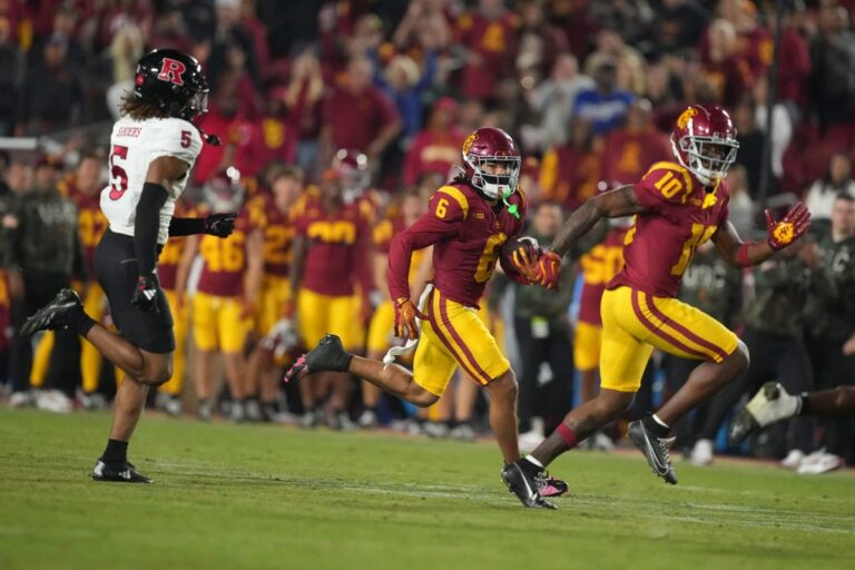 USC snaps losing streak: Takeaways from the Trojans’ win over Rutgers