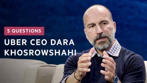 5 Questions | Uber CEO Dara Khosrowshahi