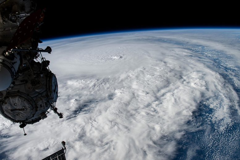 Hurricane Milton From International Space Station