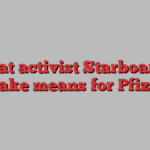 What activist Starboard’s stake means for Pfizer