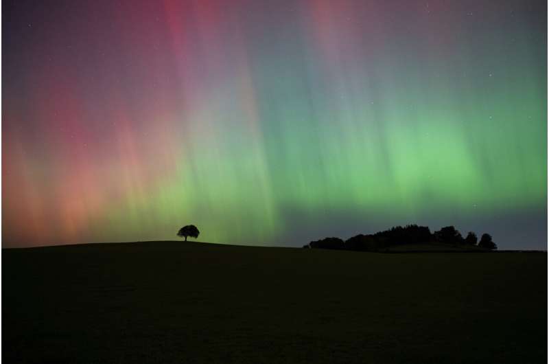 What's behind the northern lights that dazzled the sky farther south than normal