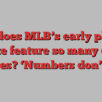 Why does MLB’s early playoff slate feature so many day games? ‘Numbers don’t lie’