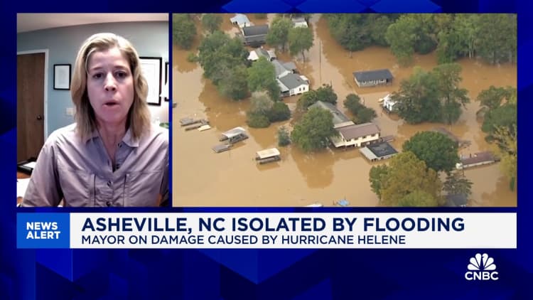 Asheville Mayor on Helene damage: No neighborhood has been spared, entering a 'desperate' situation