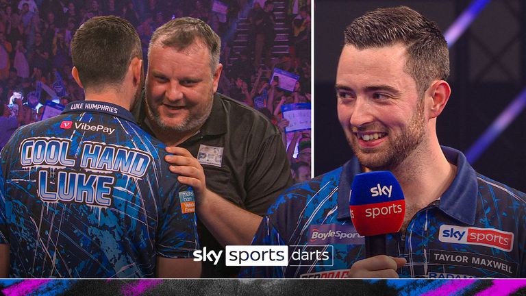 &#39;He said it felt like playing Phil Taylor!&#39;  | Humphries reveals Joyce&#39;s words after reaching final