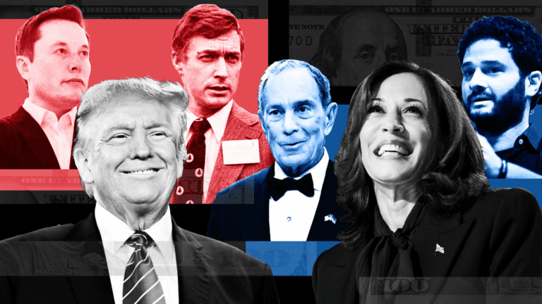 Battle of the billionaires: the mega rich spending to swing the US election