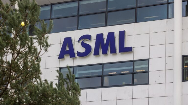 ASML shares drop sharply after warning on semiconductor recovery