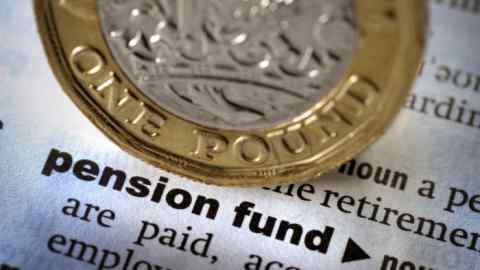 Pound coin and pension definition