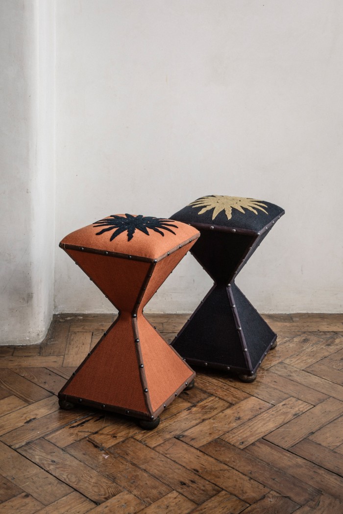 Diabolo stools, £950 each