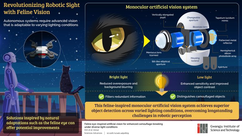 Revolutionizing Robotic Sight With Feline Vision