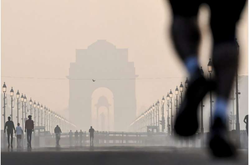 New Delhi's traffic-clogged streets are home to more than 30 million people, and the city is regularly ranked as one of the most polluted urban areas on the planet