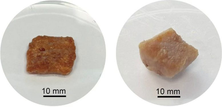 Prototype Cultured Pork Grown on a Scaffold of Red Sorghum Protein