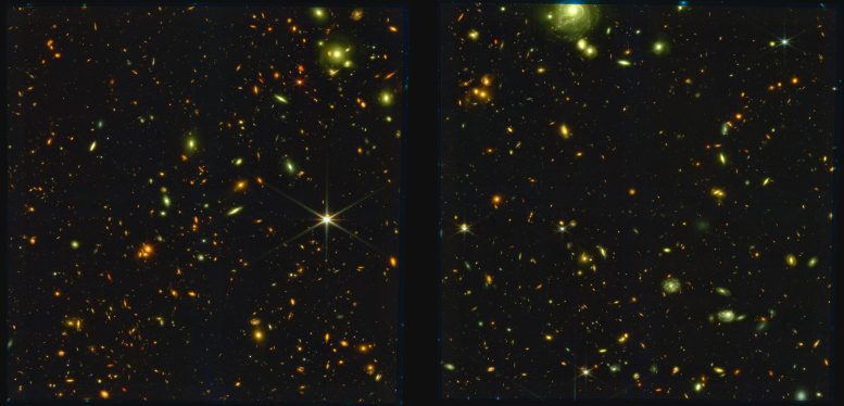 JWST Imaging of Star Forming Protocluster