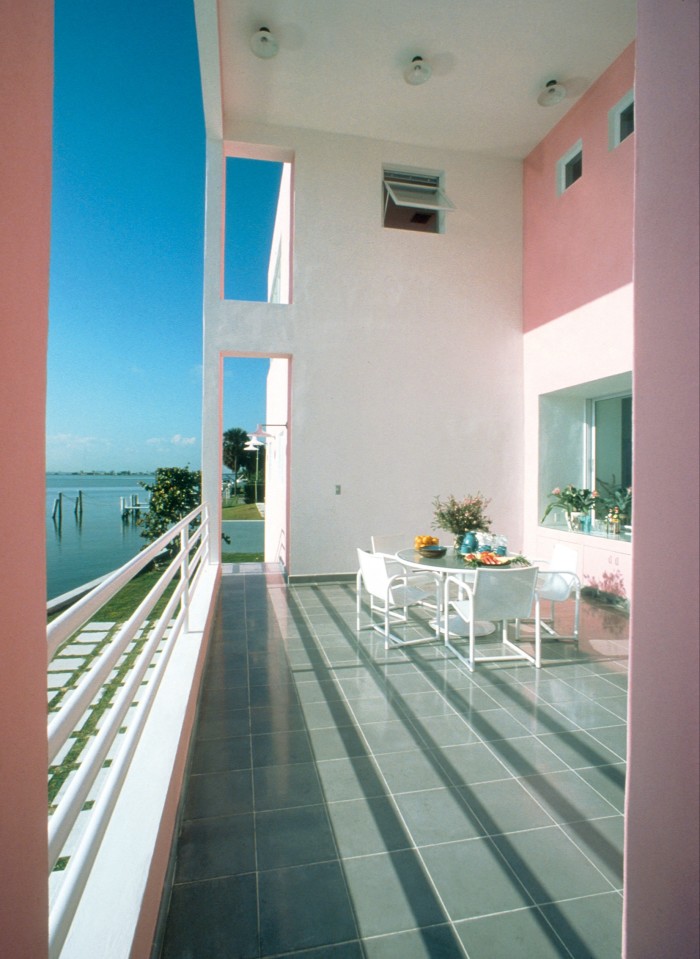 The Pink House, 1978, by Arquitectonica in Miami, Florida