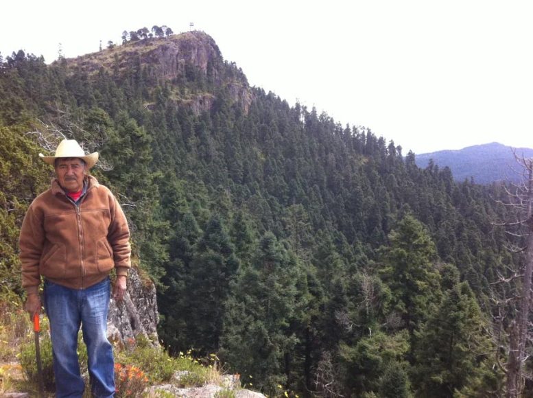 Man at El Picachito Summit